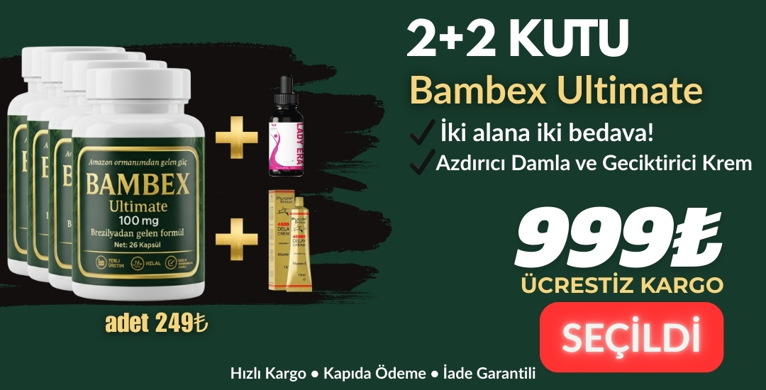 Bambex Ultimate Tablet 2+2 Kutu (Damla Hediye)